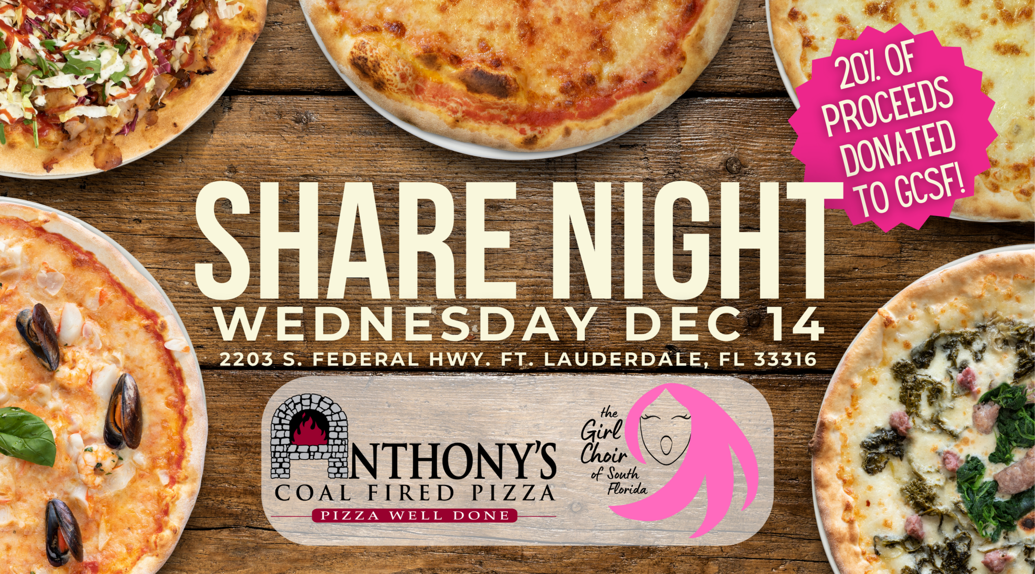 Share Night @ Anthonys