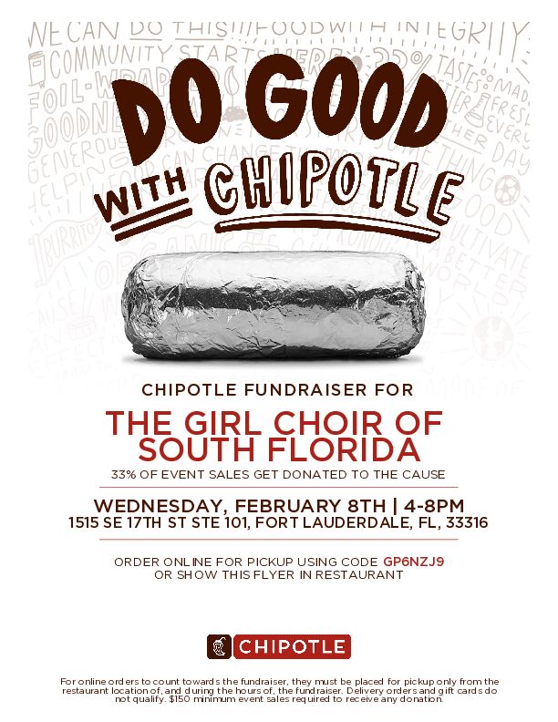 Fundraiser At Chipotle