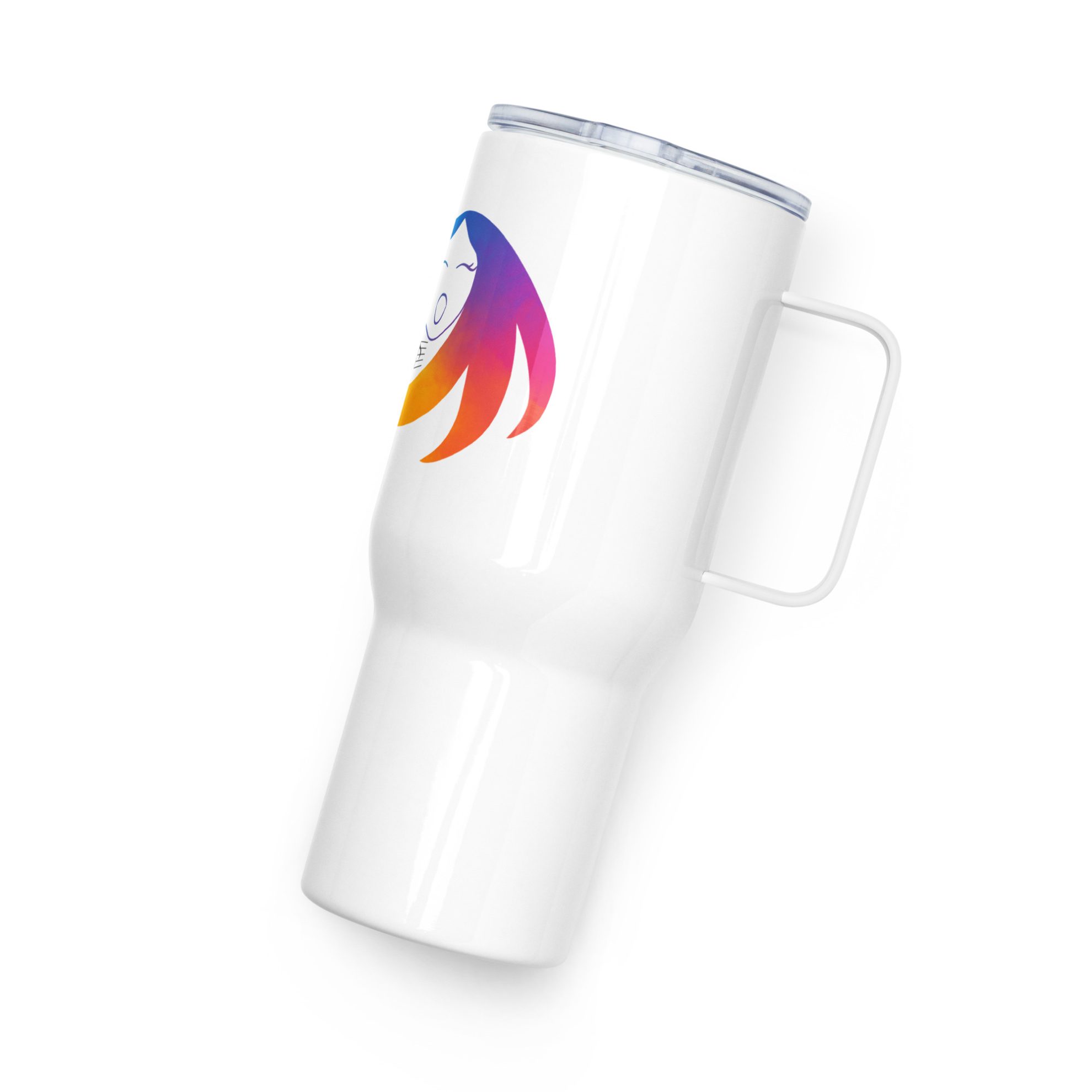 Travel Mug With A Handle