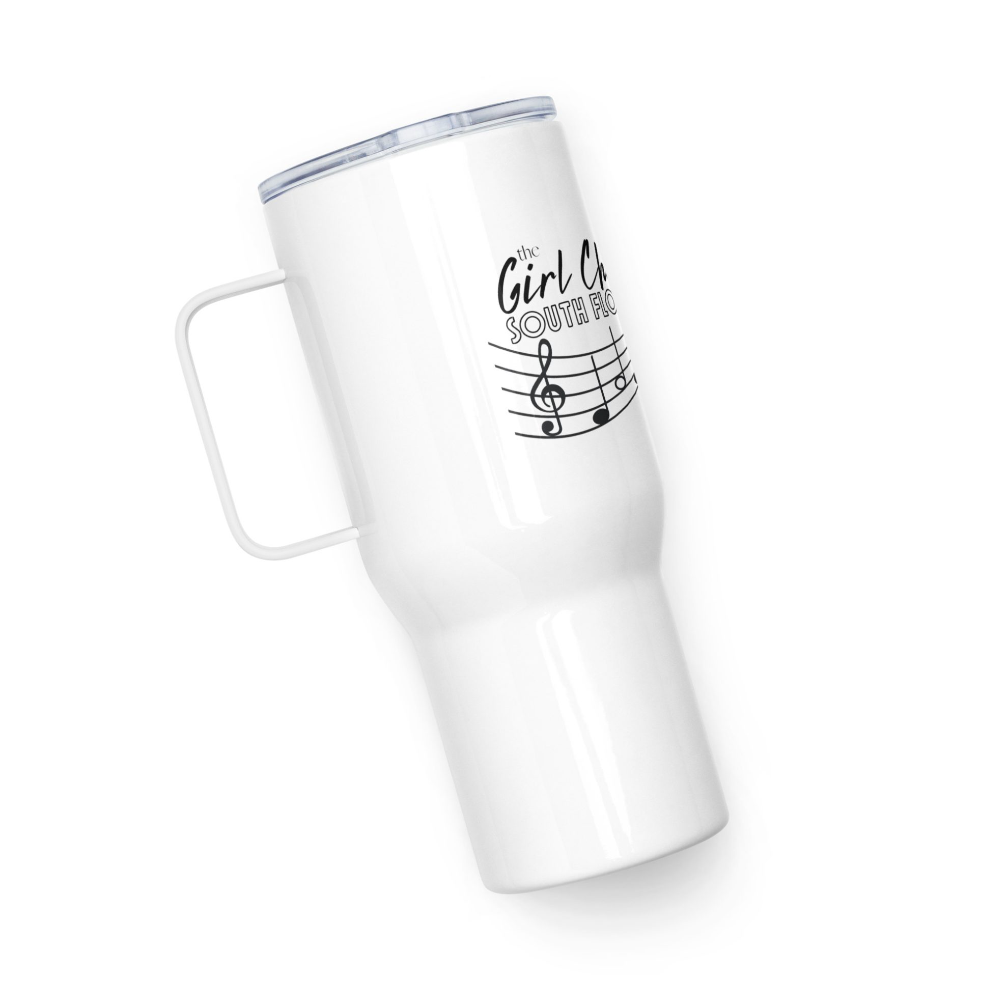 Travel Mug With A Handle
