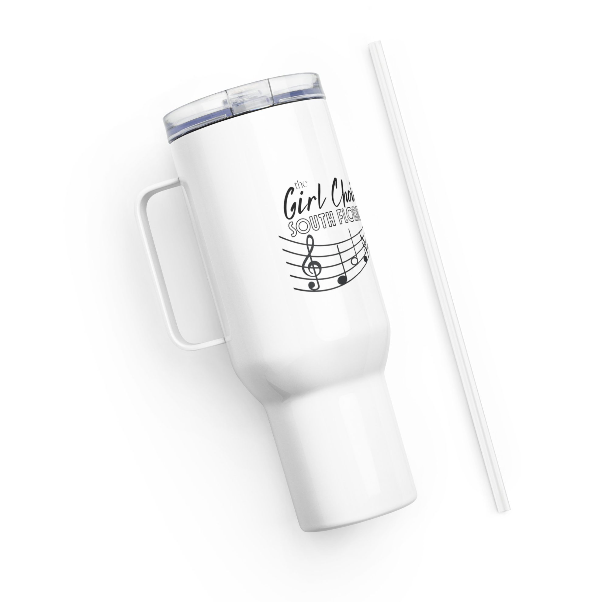 Travel Mug With A Handle